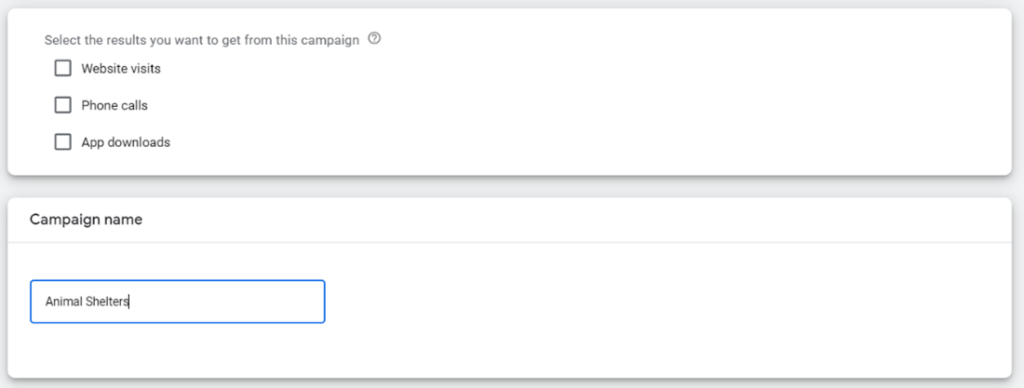 Google Ad Grant Campaign Naming